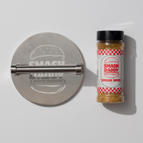 Ultimate Smash Burger Kit: Pro Burger Press & Exclusive Smash Spice Blend!